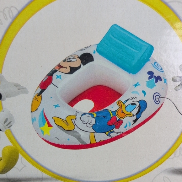 Disney Mickey Mouse Blue and White Inflatable Watercraft. New In Box. 6-18 Mths. - Picture 3 of 5
